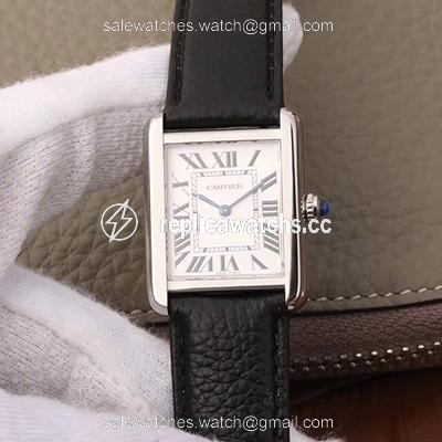 Replica Cartier Tank Solo Ladies 31MM WSTA0030 JF Factory Silver Dial Replica Cartier Tank Solo Ladies 31MM WSTA0030 JF Factory Silver Dial