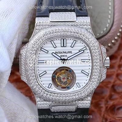 Replica Patek Philippe Nautilus Jumbo 5711 Tourbillon 2018 R8 Factory White Dial Replica Patek Philippe Nautilus Jumbo 5711 Tourbillon 2018 R8 Factory White Dial