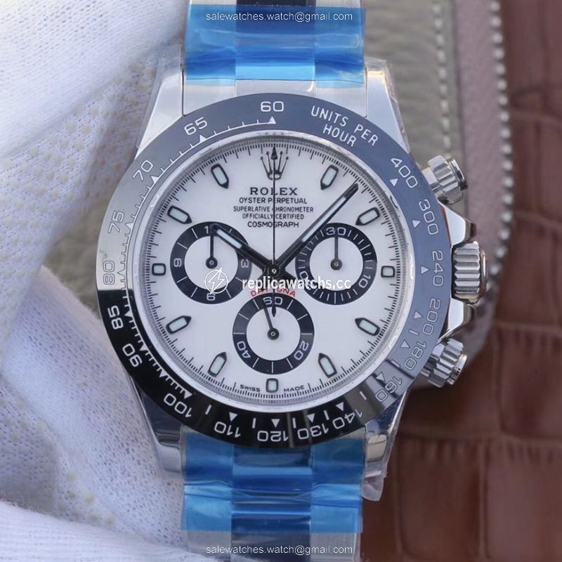 Replica Rolex Daytona Cosmograph 116500LN Noob Factory White Dial Replica Rolex Daytona Cosmograph 116500LN Noob Factory White Dial