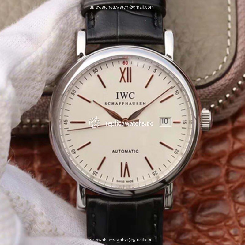 Replica IWC Portofino Automatic IW356501 MKS Factory Black Leather Strap White Dial Replica IWC Portofino Automatic IW356501 MKS Factory Black Leather Strap White Dial
