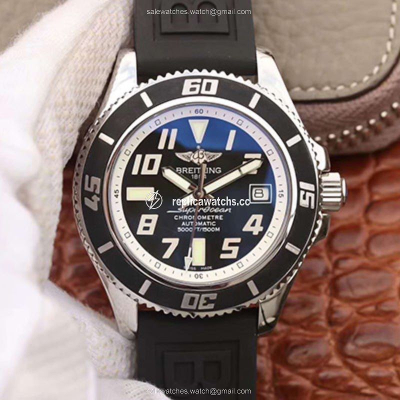 Replica Breitling Superocean 42 Abyss White A1736402/BA29 ZF Factory Black Dial Replica Breitling Superocean 42 Abyss White A1736402/BA29 ZF Factory Black Dial