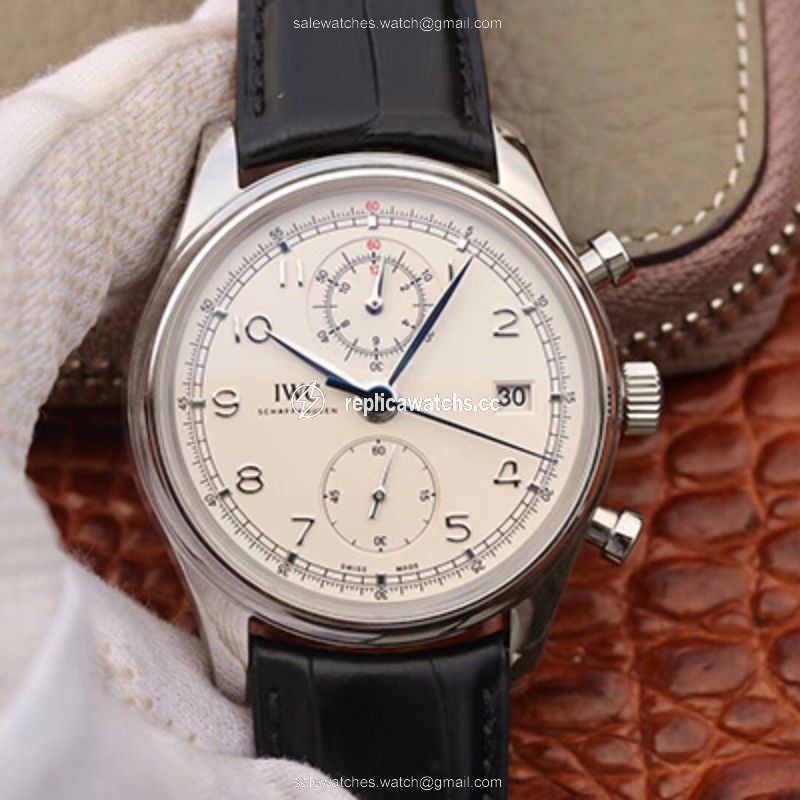 Replica IWC Portugieser Chronograph Classic IW390403 ZF Factory White Dial Replica IWC Portugieser Chronograph Classic IW390403 ZF Factory White Dial