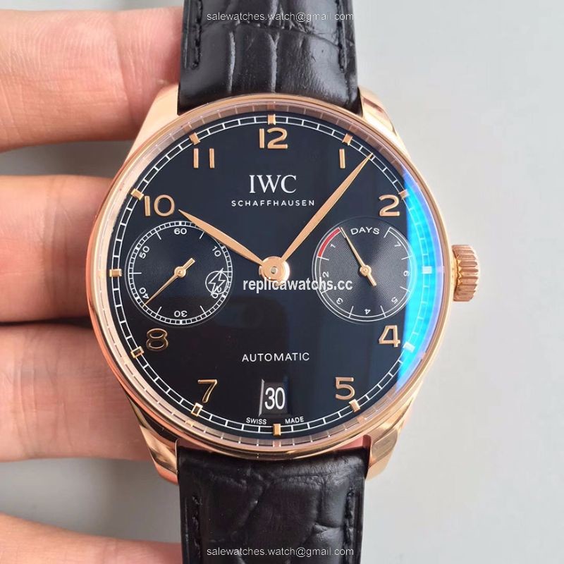 Replica IWC Portuguese IW500701 ZF Factory Black Dial Replica IWC Portuguese IW500701 ZF Factory Black Dial