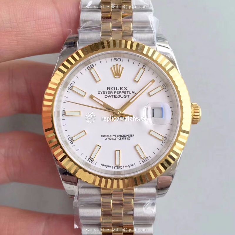 Replica Rolex Datejust M126333-0016 EW Factory White Dial Replica Rolex Datejust M126333-0016 EW Factory White Dial