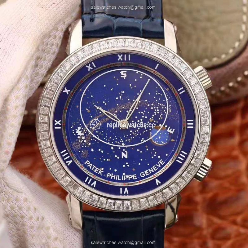 Replica Patek Philippe Grand Complications Sky Moon Celestial 5102G TW Factory Blue Dial Replica Patek Philippe Grand Complications Sky Moon Celestial 5102G TW Factory Blue Dial