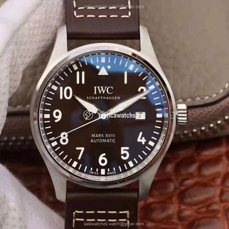 Replica IWC Pilot Mark XVIII Antoine De Saint Exepury IW327003 MKS Factory Brown Dial Replica IWC Pilot Mark XVIII Antoine De Saint Exepury IW327003 MKS Factory Brown Dial