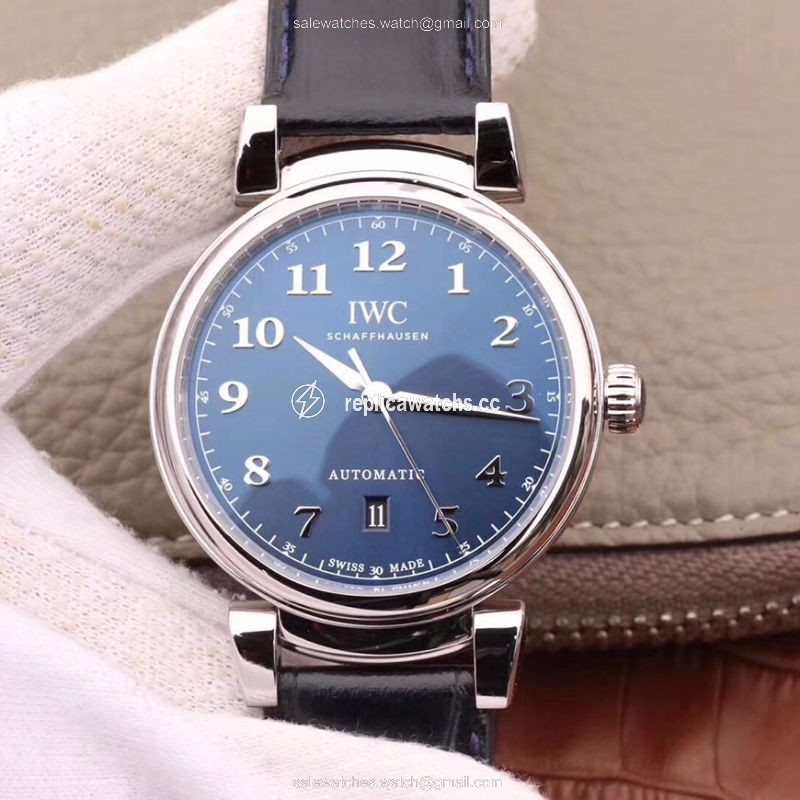 Replica IWC Da Vinci Automatic IW356601 MKS Factory Blue Dial Replica IWC Da Vinci Automatic IW356601 MKS Factory Blue Dial