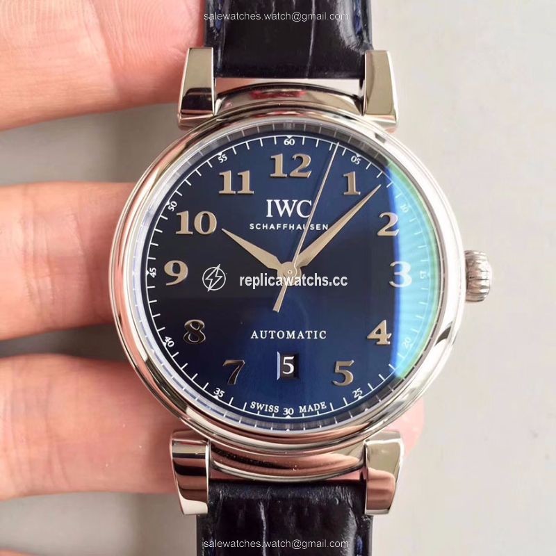 Replica IWC Da Vinci Automatic IW356605 MKS Factory Blue Dial Replica IWC Da Vinci Automatic IW356605 MKS Factory Blue Dial