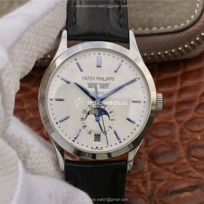 Replica Patek Philippe Complications Annual Calendar 5396G-011 KM Factory White Dial Replica Patek Philippe Complications Annual Calendar 5396G-011 KM Factory White Dial
