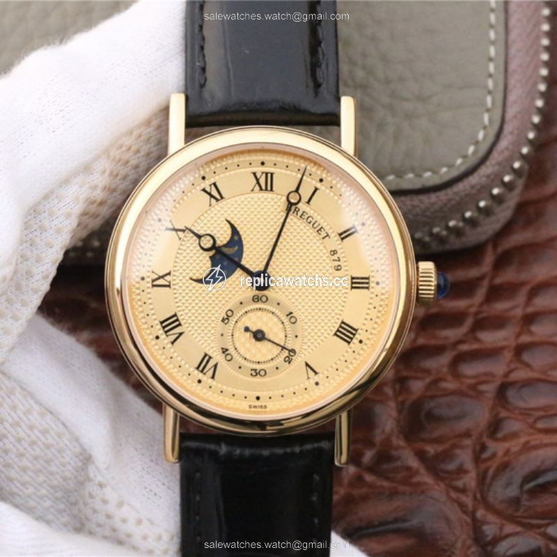 Replica Breguet Classique Moonphase 4396 Yellow Gold Dial Replica Breguet Classique Moonphase 4396 Yellow Gold Dial