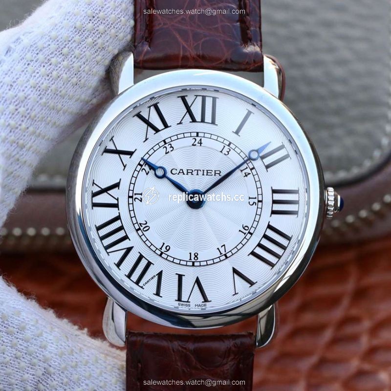 Replica Cartier Ronde Louis 40MM TW Factory White Dial Replica Cartier Ronde Louis 40MM TW Factory White Dial