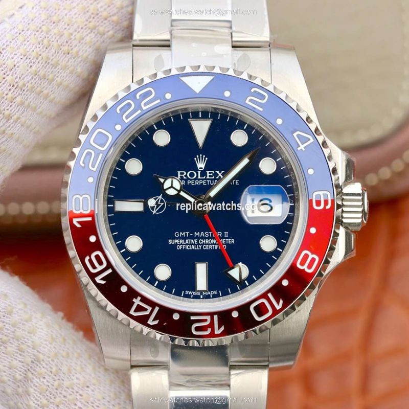 Replica Rolex GMT Master II 126710BLRO EW Factory Blue Dial Replica Rolex GMT Master II 126710BLRO EW Factory Blue Dial