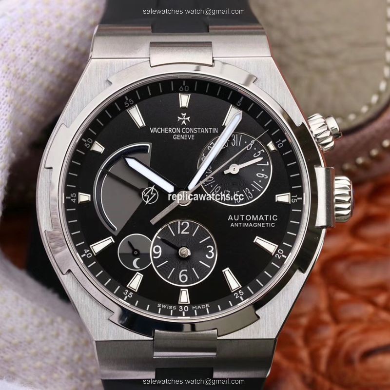 Replica Vacheron Constantin Overseas Dual Time 47450/000W-9511 TWA Factory Black Dial Replica Vacheron Constantin Overseas Dual Time 47450/000W-9511 TWA Factory Black Dial
