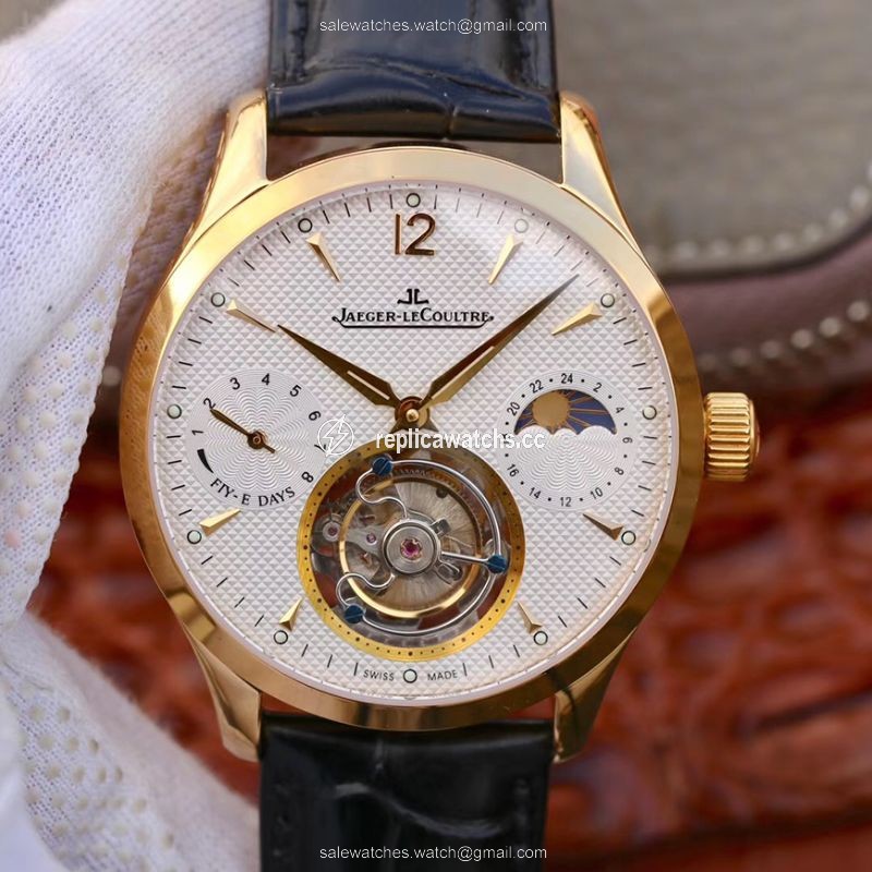 Replica Jaeger-LeCoultre Master Grande Tourbillon 18K Yellow Gold White Dial Replica Jaeger-LeCoultre Master Grande Tourbillon 18K Yellow Gold White Dial