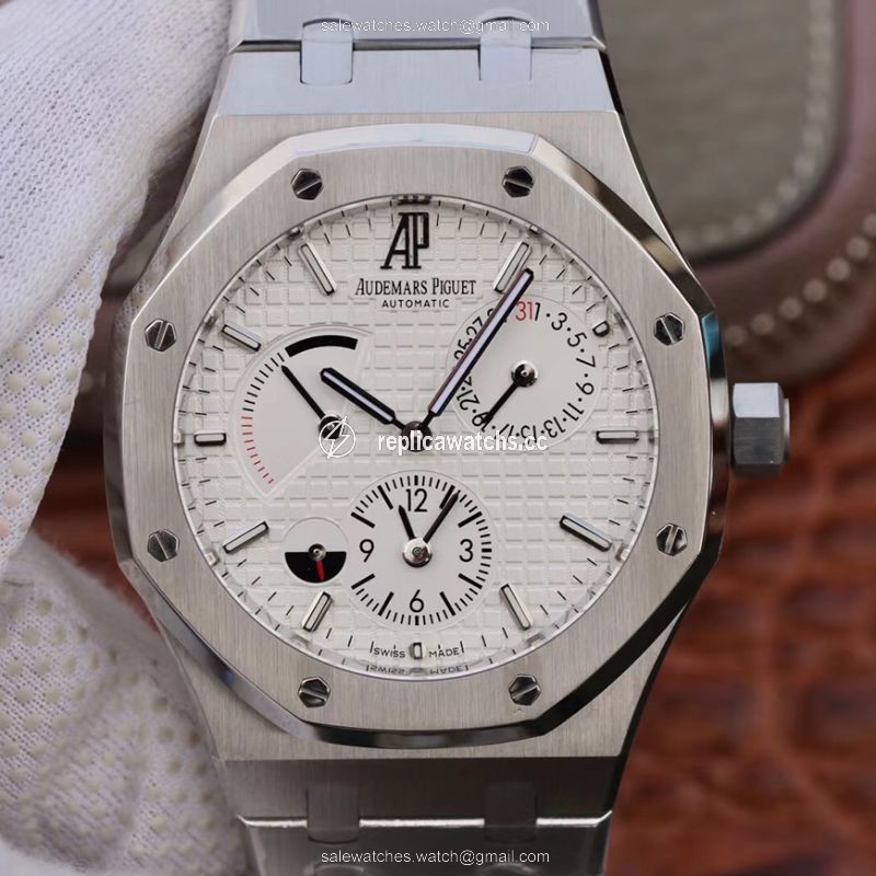 Replica Audemars Piguet Royal Oak 41MM 26120ST.OO.1220ST.02 TWA Factory White Dial Replica Audemars Piguet Royal Oak 41MM 26120ST.OO.1220ST.02 TWA Factory White Dial