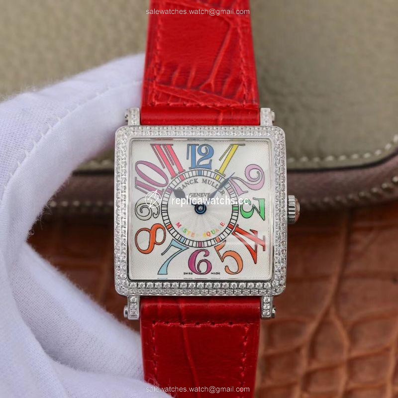 Replica Franck Muller Master Square Ladies 6002 M QZ R GF Factory White Dial Replica Franck Muller Master Square Ladies 6002 M QZ R GF Factory White Dial