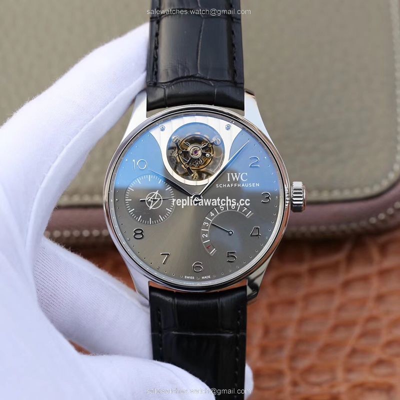Replica ZF Factory IWC Portuguese Tourbillon IW504210 Anthracite Dial Replica ZF Factory IWC Portuguese Tourbillon IW504210 Anthracite Dial