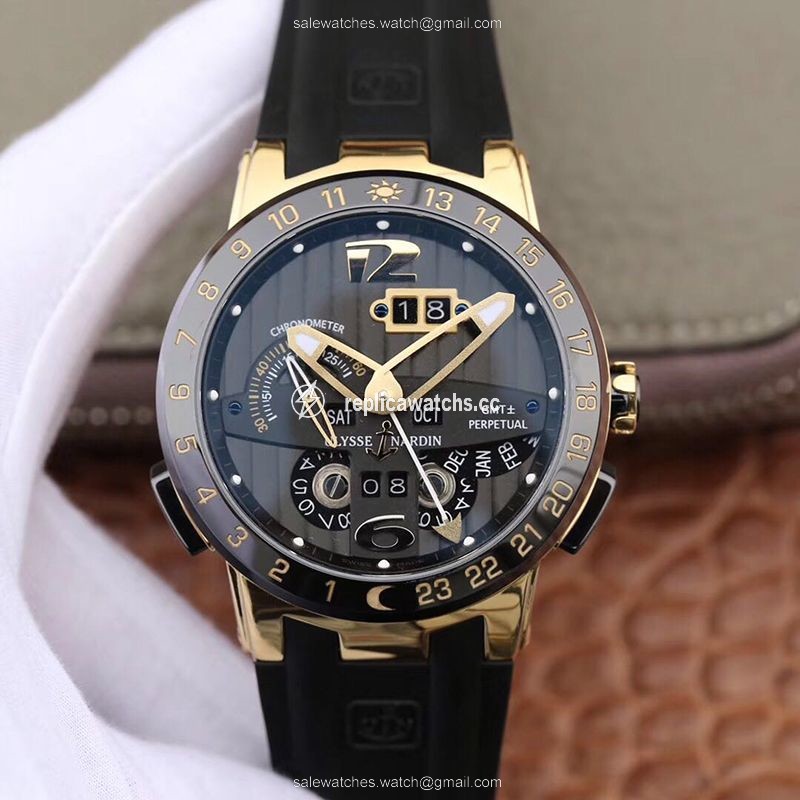 Replica Ulysse Nardin El Toro 322-00-3 18K Yellow Gold Black Dial Replica Ulysse Nardin El Toro 322-00-3 18K Yellow Gold Black Dial