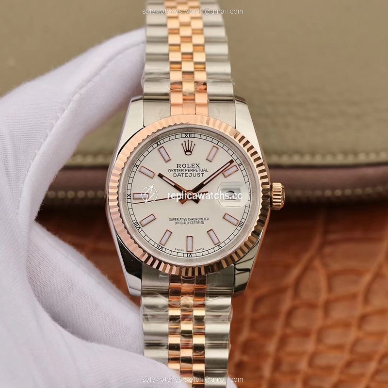 Replica Rolex Datejust 126233 36mm GM Factory White Luminous Scale Dial Replica Rolex Datejust 126233 36mm GM Factory White Luminous Scale Dial