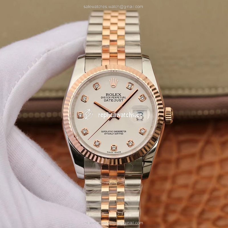 Replica Rolex Datejust 36mm GM Factory White Dial Replica Rolex Datejust 36mm GM Factory White Dial