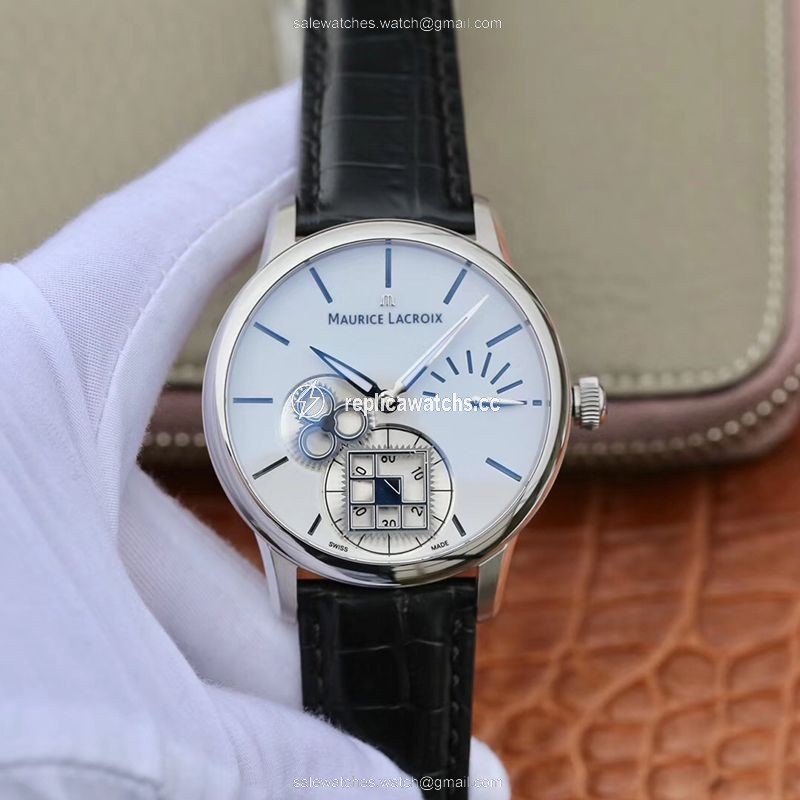 Replica Maurice Lacroix Masterpiece MP7158-SS001-301-1 AM Factory White Dial Replica Maurice Lacroix Masterpiece MP7158-SS001-301-1 AM Factory White Dial