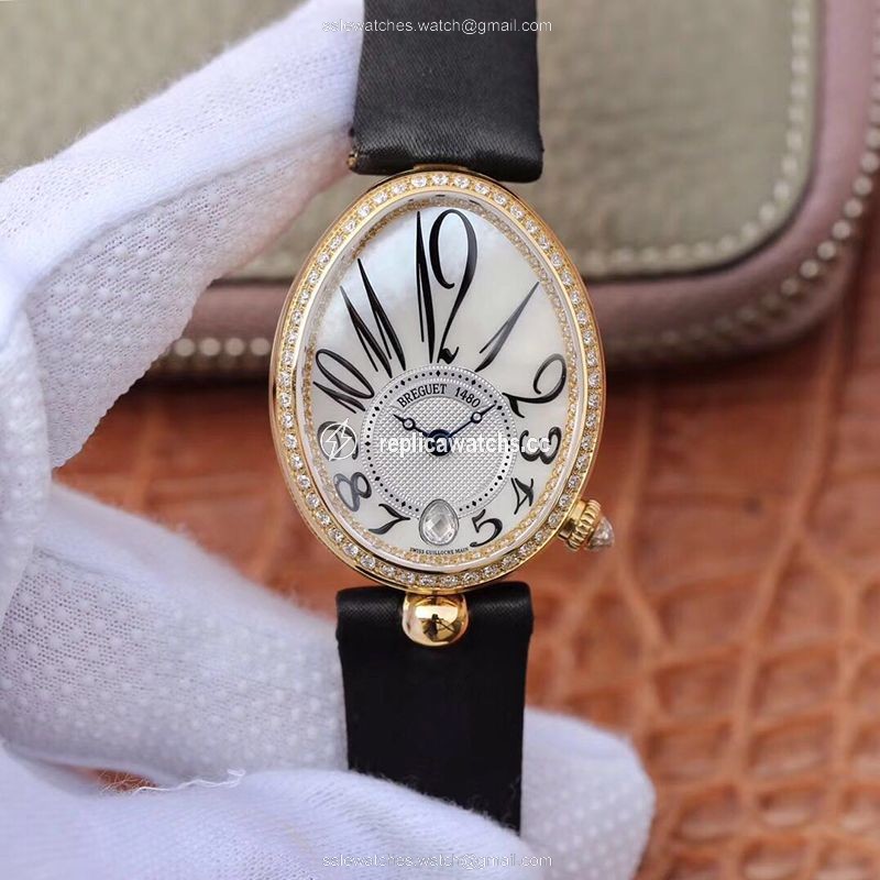 Replica Breguet Reine De Naples 8918BA/58/864.D00D Ladies ZF Factory Yellow Gold Mother Of Pearl Dial Replica Breguet Reine De Naples 8918BA/58/864.D00D Ladies ZF Factory Yellow Gold Mother Of Pearl Dial