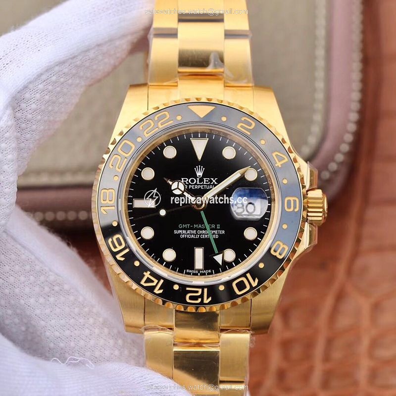 Replica Rolex GMT Master II 116718 EW Factory Black Dial Replica Rolex GMT Master II 116718 EW Factory Black Dial