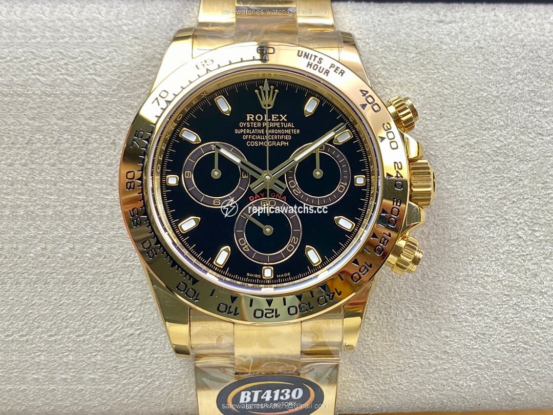 Replica Rolex Daytona M116508-0004 BT Factory Black Dial Replica Rolex Daytona M116508-0004 BT Factory Black Dial