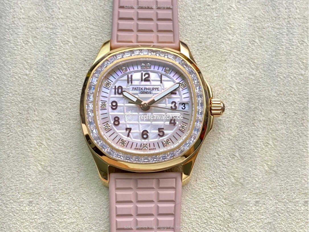 Replica Patek Philippe Aquanaut Quartz Ladies PPF Factory Mother Of Pearl Dial Replica Patek Philippe Aquanaut Quartz Ladies PPF Factory Mother Of Pearl Dial