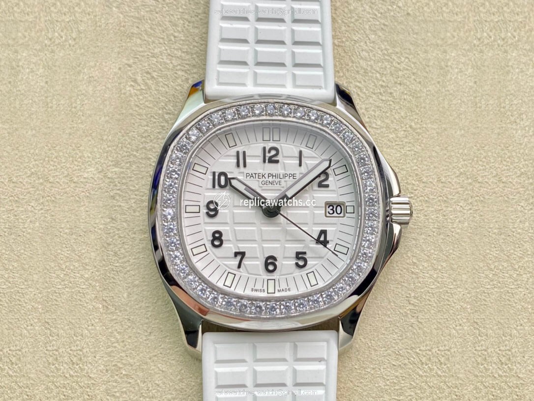 Replica Patek Philippe Aquanaut Quartz Ladies 5067A-024 PPF Factory Diamond-set Bezel Replica Patek Philippe Aquanaut Quartz Ladies 5067A-024 PPF Factory Diamond-set Bezel
