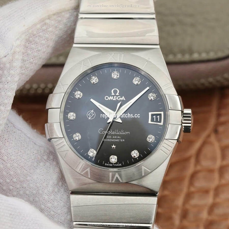 Replica Omega Constellation 123.10.38.21.51.001 VS Factory Diamond-set Dial Replica Omega Constellation 123.10.38.21.51.001 VS Factory Diamond-set Dial