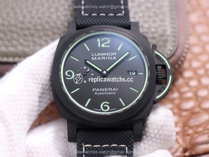 Replica Panerai Luminor PAM1118 VS Factory Carbon Fiber Case Replica Panerai Luminor PAM1118 VS Factory Carbon Fiber Case
