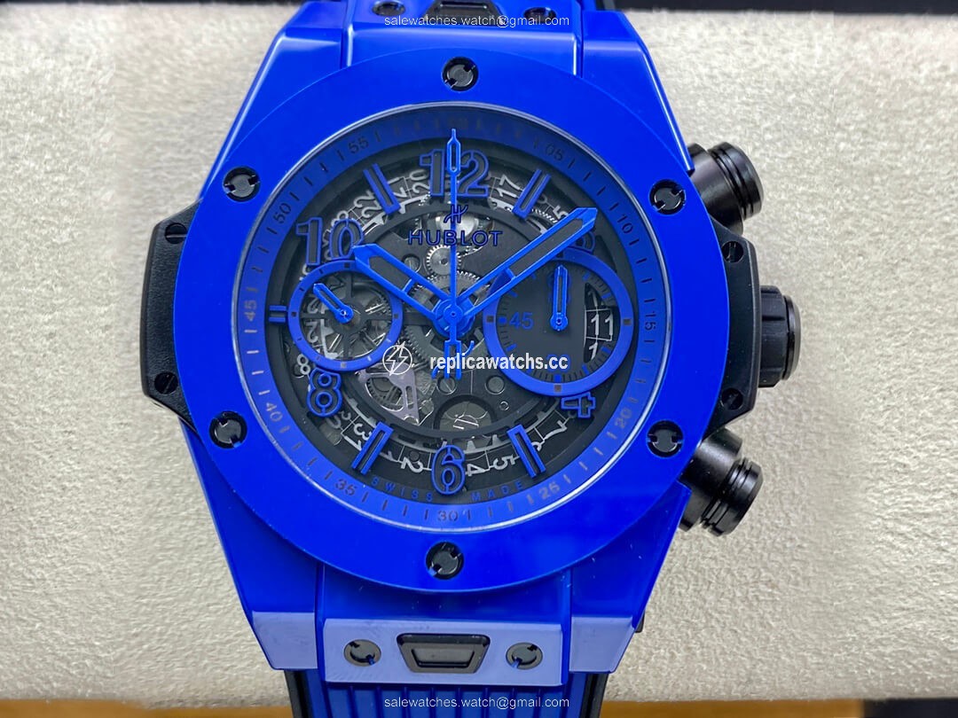 Replica Hublot BIG BANG Unico 411.ES.5119.RX ZF Factory Blue Ceramic Replica Hublot BIG BANG Unico 411.ES.5119.RX ZF Factory Blue Ceramic
