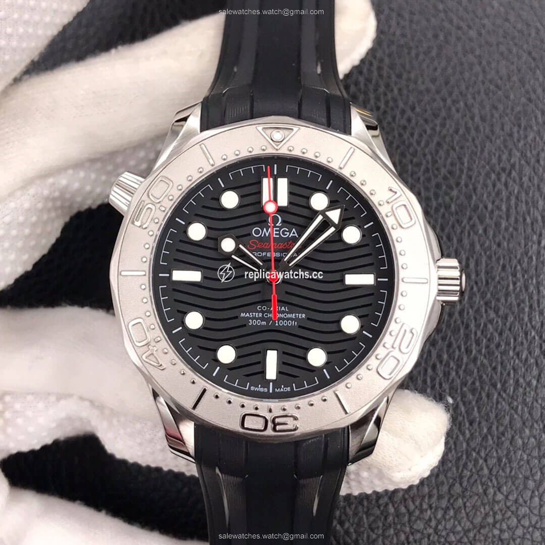 Replica Omega Seamaster Diver 300M 210.32.42.20.01.002 VS Factory Rubber Strap Replica Omega Seamaster Diver 300M 210.32.42.20.01.002 VS Factory Rubber Strap