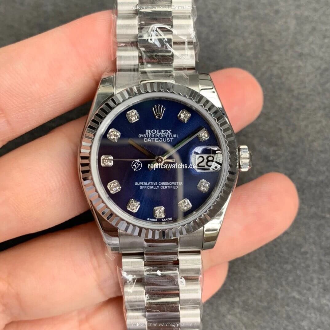 Replica Rolex Datejust 31MM GS Factory Blue Dial Replica Rolex Datejust 31MM GS Factory Blue Dial