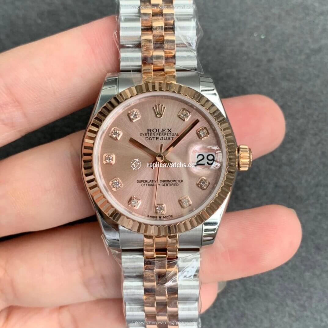 Replica Rolex Datejust M278271-0024 GS Factory Rose Gold Replica Rolex Datejust M278271-0024 GS Factory Rose Gold