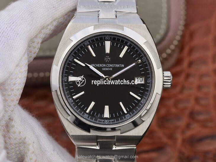 Replica Vacheron Constantin Overseas 4500V/110A-B483 8F Factory Black Dial Replica Vacheron Constantin Overseas 4500V/110A-B483 8F Factory Black Dial