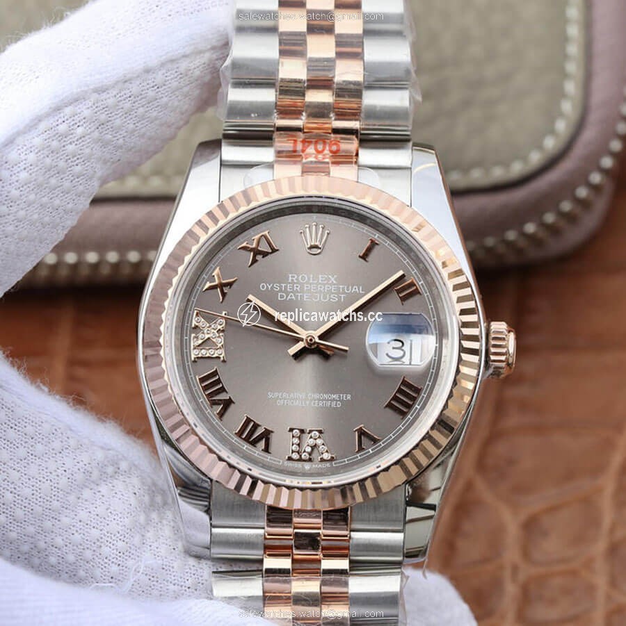 Replica Rolex Datejust M126231-0023 36MM GM Factory Grey Dial Replica Rolex Datejust M126231-0023 36MM GM Factory Grey Dial