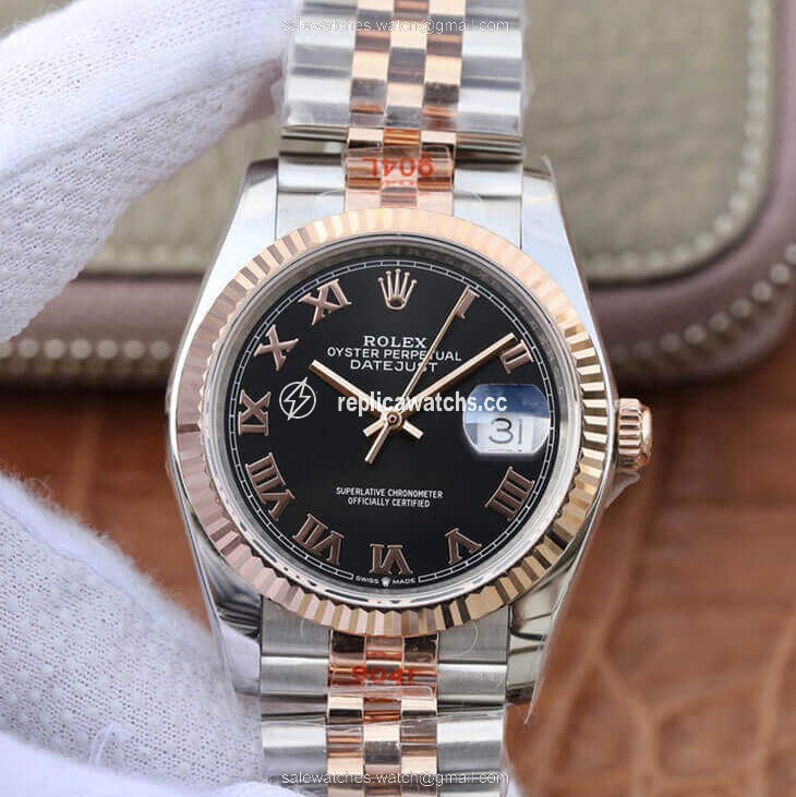 Replica Rolex Datejust 116231 36MM GM Factory Rose Gold Replica Rolex Datejust 116231 36MM GM Factory Rose Gold