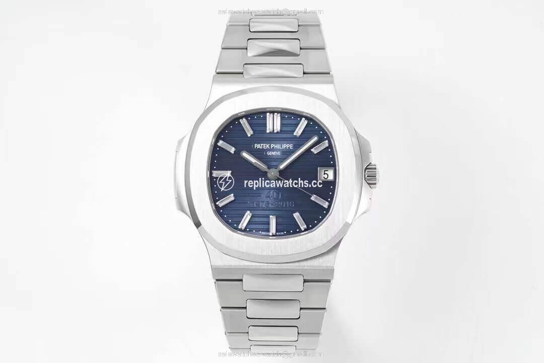 Replica Patek Philippe Nautilus 5711/1P 40th Anniversary Edition PPF Factory Dark Blue Dial Replica Patek Philippe Nautilus 5711/1P 40th Anniversary Edition PPF Factory Dark Blue Dial