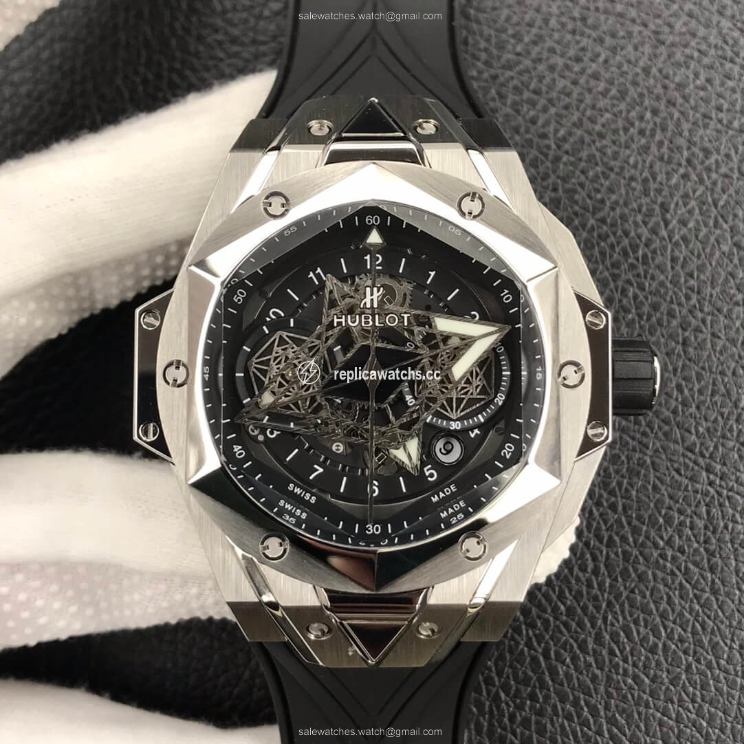 Replica Hublot Big Bang Sang Bleu II 418.NX.1107.RX.MXM19 HB Factory Titanium Case Replica Hublot Big Bang Sang Bleu II 418.NX.1107.RX.MXM19 HB Factory Titanium Case