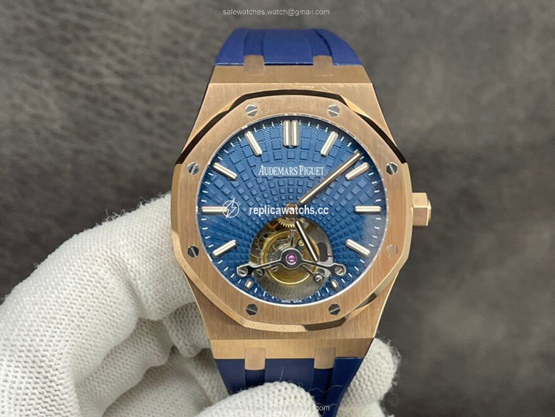Replica Audemars Piguet Royal Oak Tourbillon R8 Factory Rubber Strap Replica Audemars Piguet Royal Oak Tourbillon R8 Factory Rubber Strap