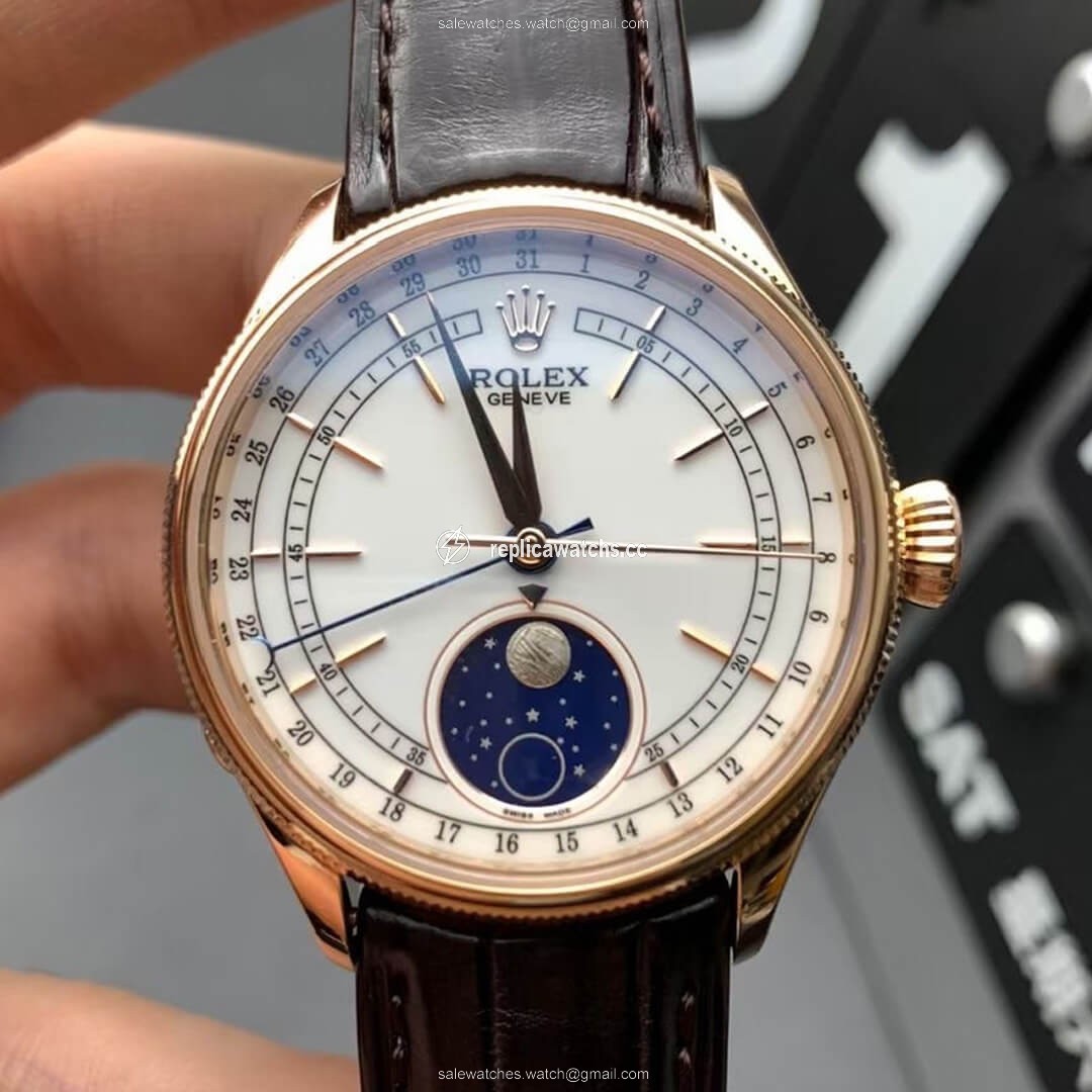 Replica Rolex Cellini M50535-0002 KZ Factory Rose Gold Replica Rolex Cellini M50535-0002 KZ Factory Rose Gold