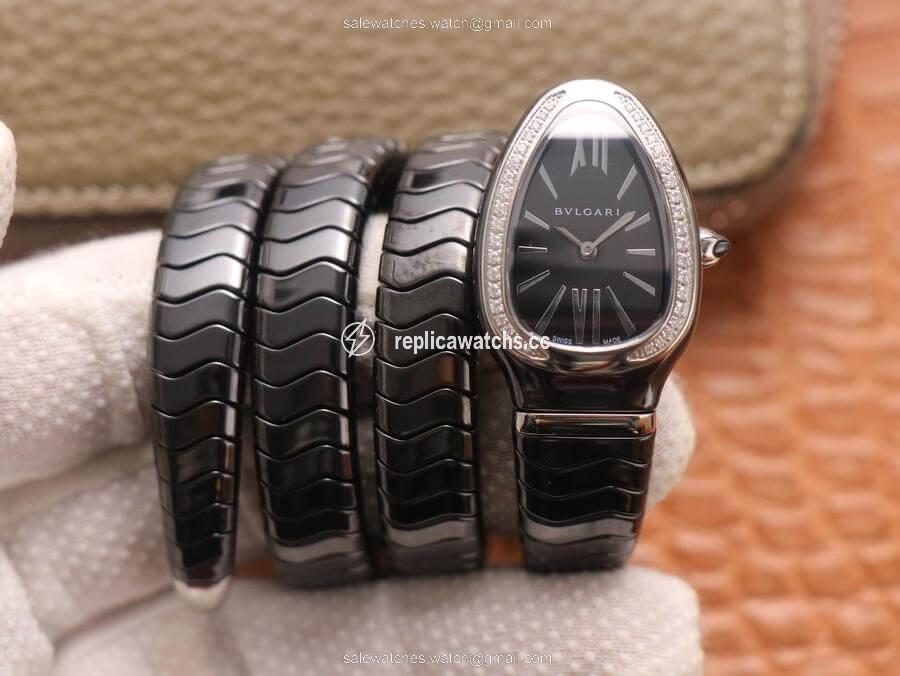 Replica Bvlgari Serpenti BV Factory Diamond Bezel Replica Bvlgari Serpenti BV Factory Diamond Bezel
