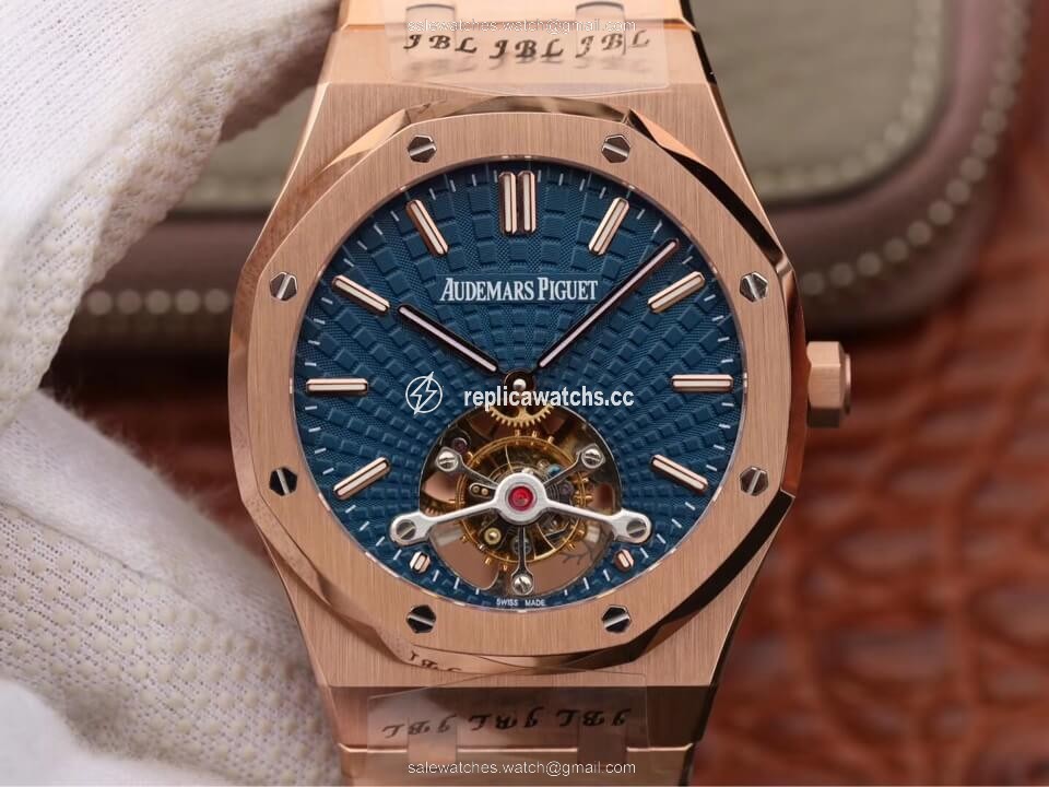 Replica Audemars Piguet Royal Oak Tourbillon 26522OR.OO.1220OR.01 JF Factory Rose Gold Replica Audemars Piguet Royal Oak Tourbillon 26522OR.OO.1220OR.01 JF Factory Rose Gold