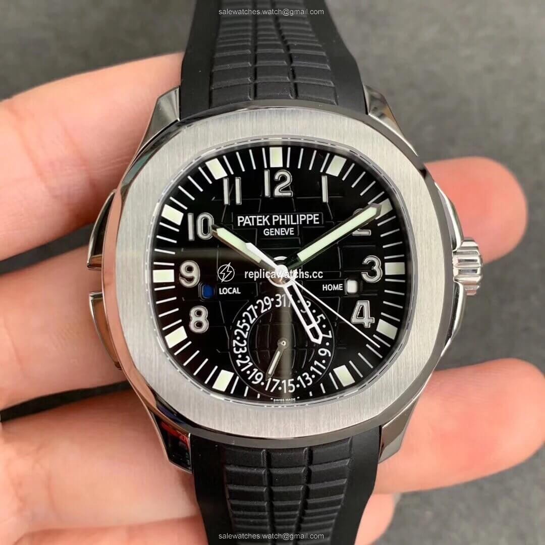 Replica Patek Philippe Aquanaut 5164A-001 GR Factory Stainless Steel Black Dial Replica Patek Philippe Aquanaut 5164A-001 GR Factory Stainless Steel Black Dial