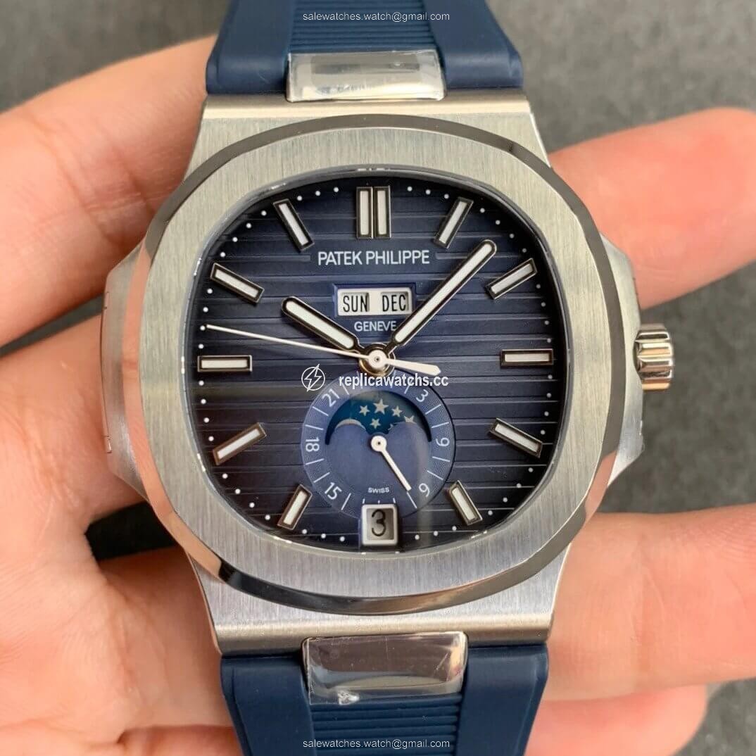Replica Patek Philippe Nautilus 5726 Moonphase GR Factory V2 Blue Dial Replica Patek Philippe Nautilus 5726 Moonphase GR Factory V2 Blue Dial
