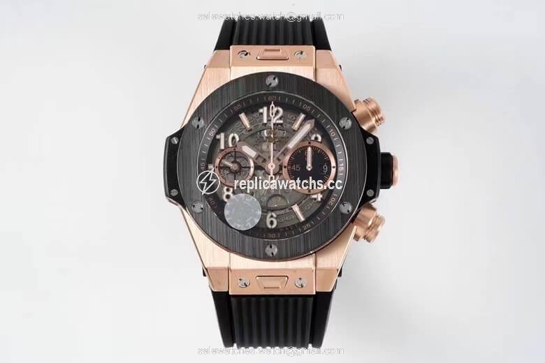 Replica Hublot Big Bang 421.0X.1180.RX ZF Factory Rose Gold Ceramic Bezel Replica Hublot Big Bang 421.0X.1180.RX ZF Factory Rose Gold Ceramic Bezel