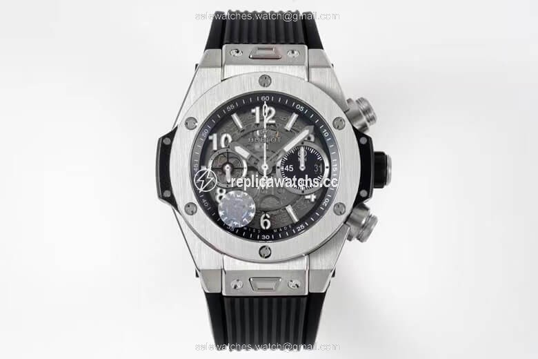Replica Hublot Big Bang 421.NX.1170.RX ZF Factory Titanium Bezel Replica Hublot Big Bang 421.NX.1170.RX ZF Factory Titanium Bezel