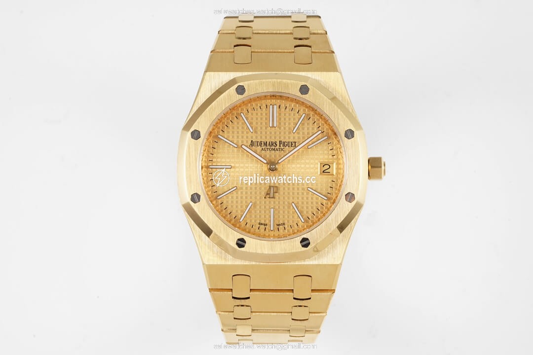 Replica Audemars Piguet Royal Oak 15202BA.OO.1240BA.02 KZ Factory Gold Dial Replica Audemars Piguet Royal Oak 15202BA.OO.1240BA.02 KZ Factory Gold Dial